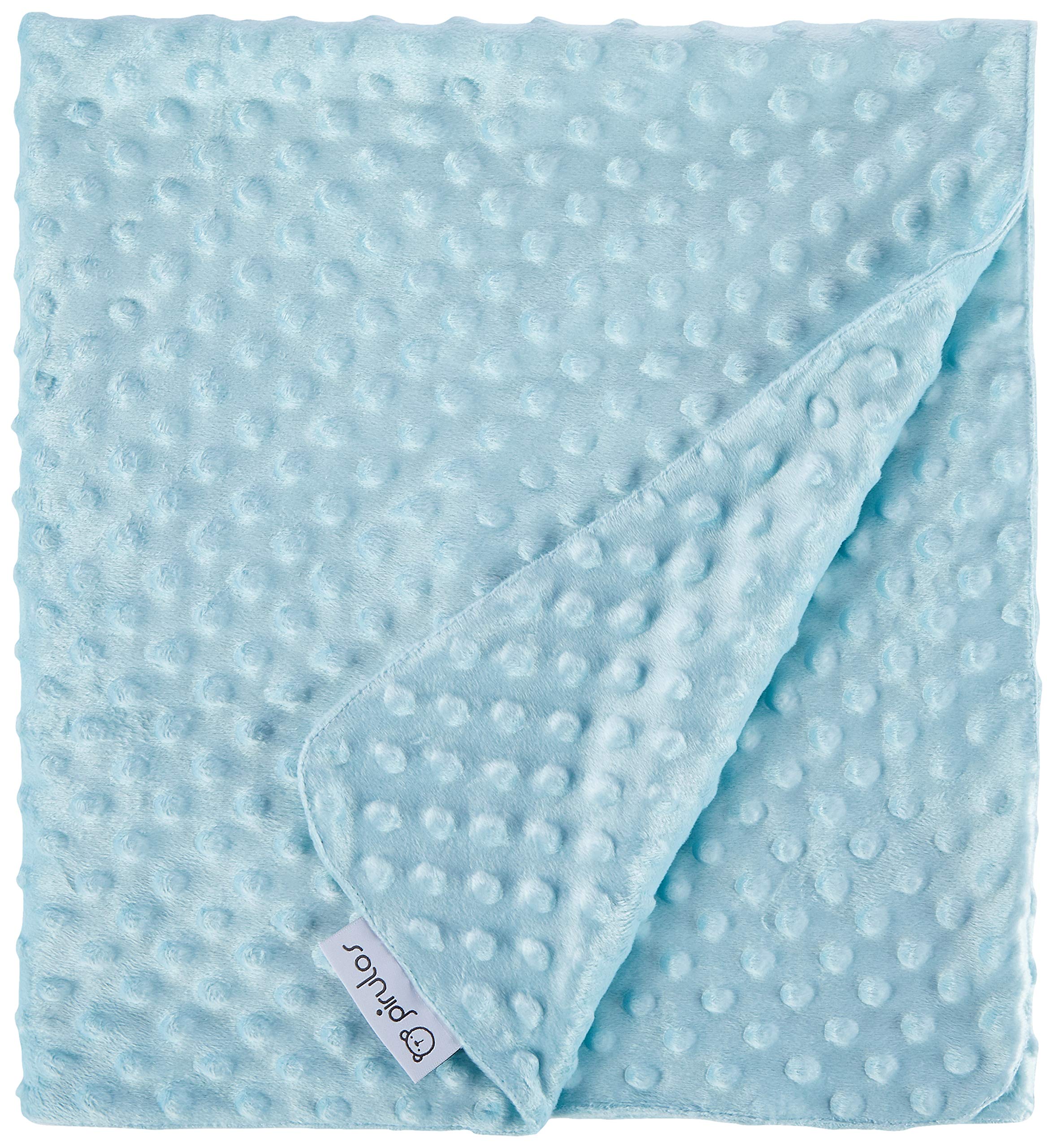 Bimbi Double Sided Blanket 80X110 640 Dots 051 56 Mint/Ment Blanket - Unisex