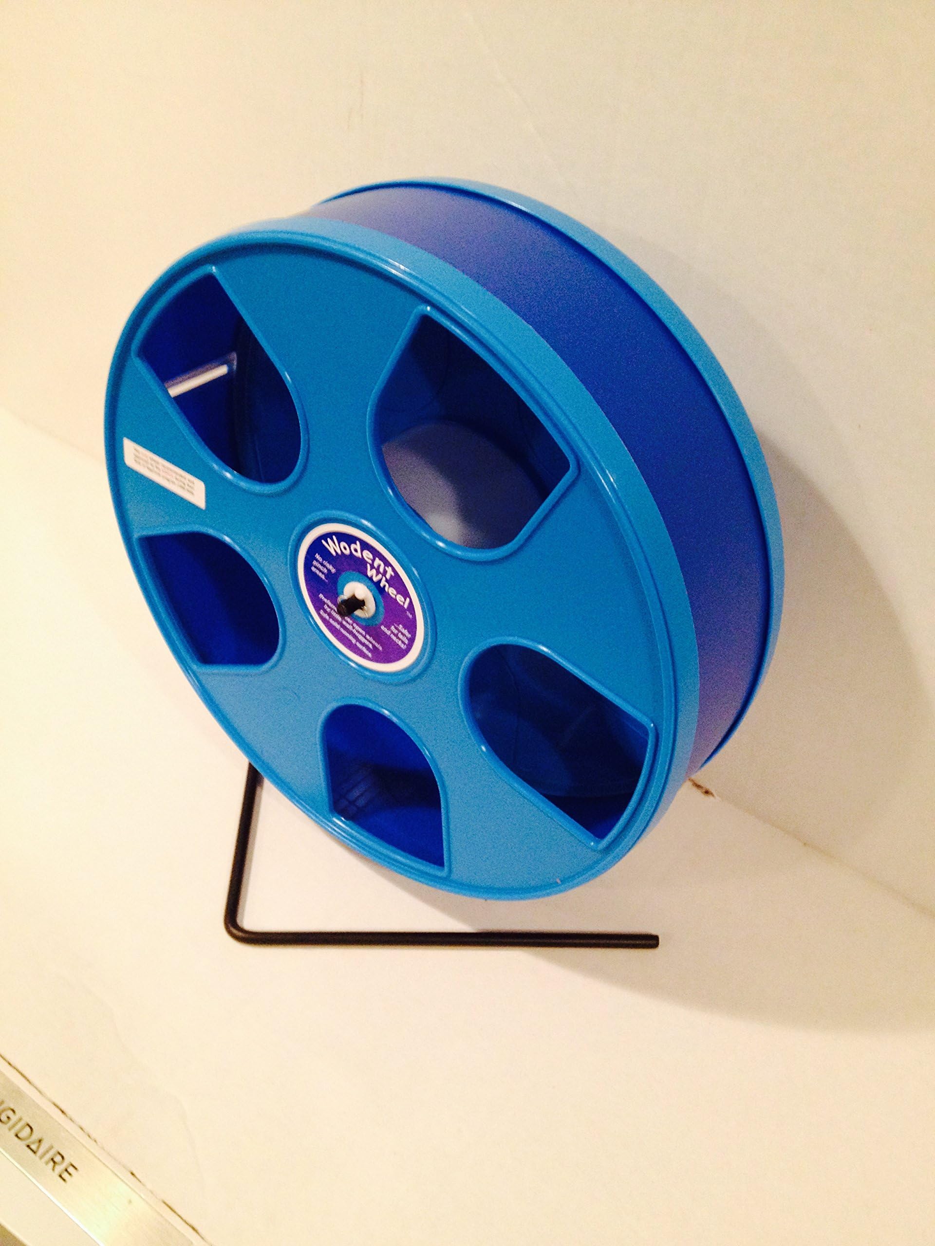 Wodent Wheel Senior 11" Diameter W. Safety Shield/Assembled (Dark Blue & Blue)(Total Height 12.3")