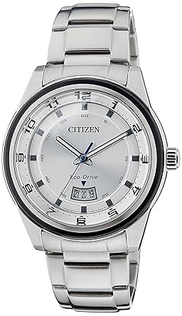 Citizen Eco-Drive Analog Black Dial Mens Watch - AW0015-08E