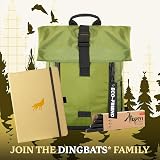 Dingbats Wildlife Plain Journal A5 Vegan Leather Hardcover Notebook view 7