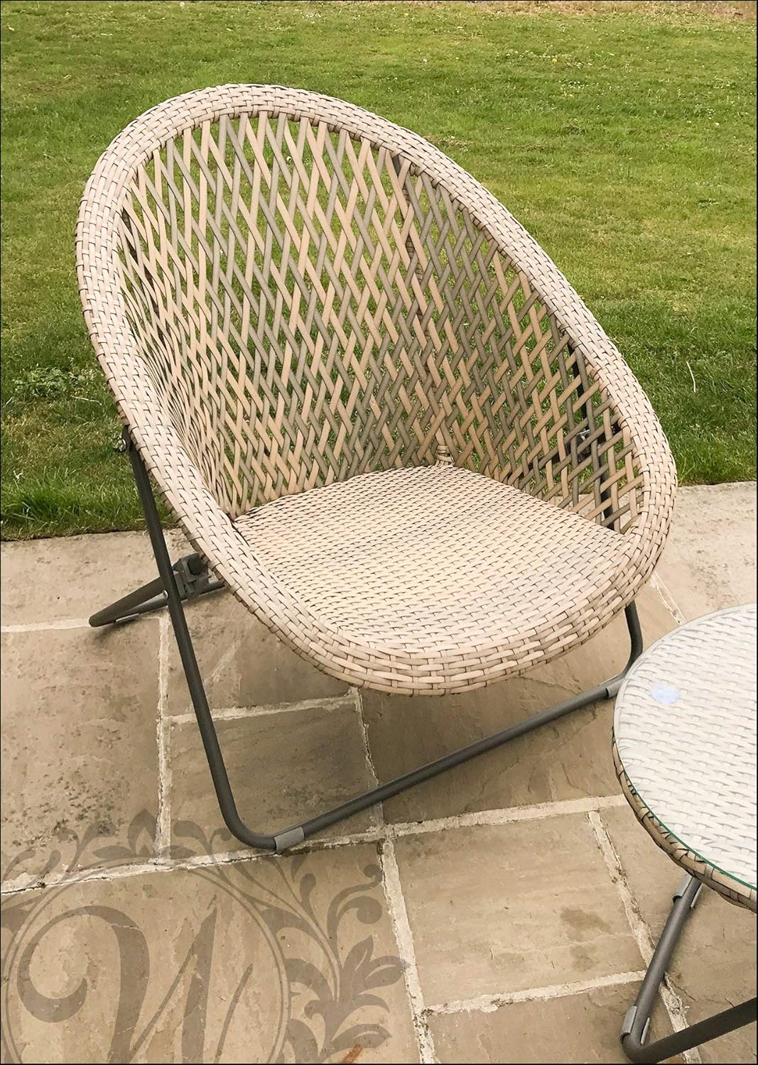 Super Saturday Faux Rattan Lounge Furniture Set Ideal For A