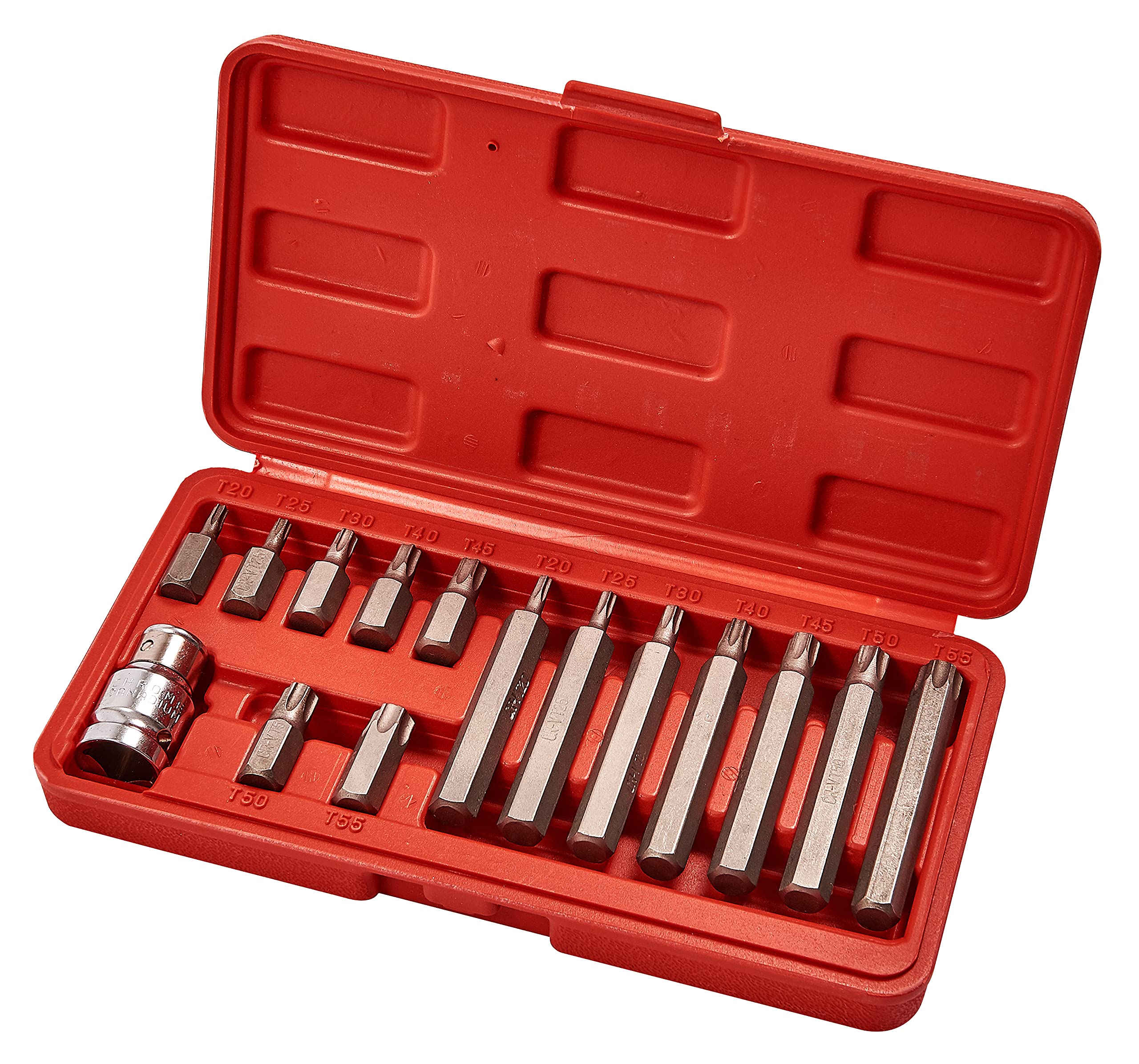 Amtech I8500 15 Piece Torque bit and Socket Set