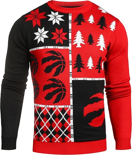 ugly christmas sweater raptors