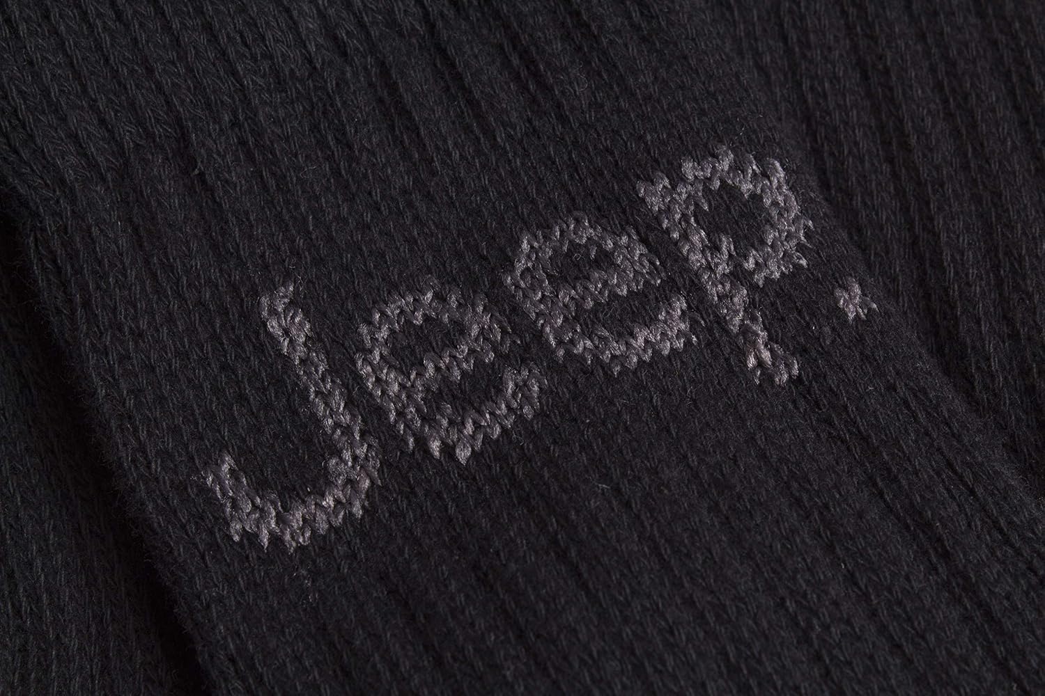 Jeep Men's JM273 3 Pair Luxury Terrain Socks Black (2) 6-11, Black/Charcoal - Image 4