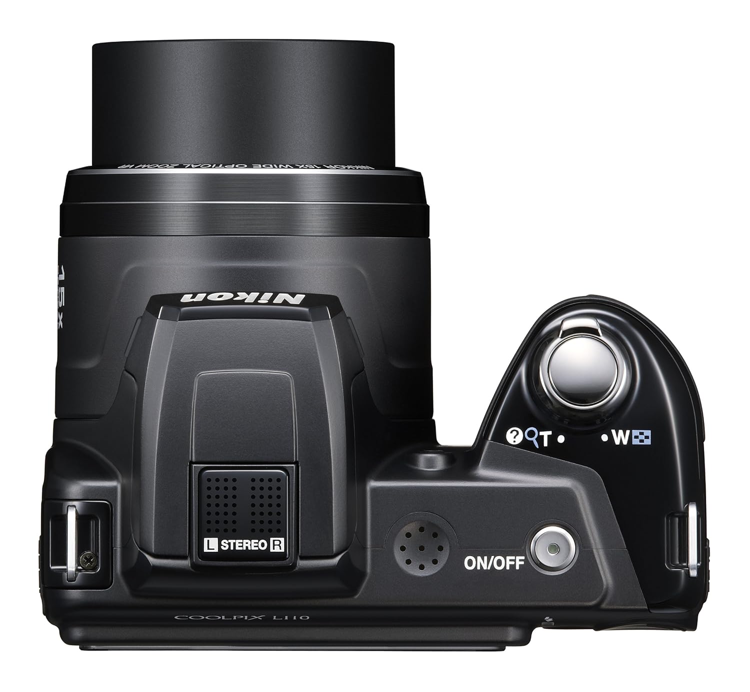 Amazon.com : Nikon Coolpix L110 12.1MP Digital Camera with 15x Optical  Vibration Reduction (VR) Zoom and 3.0-Inch LCD (Black) : Point And Shoot  Digital ...