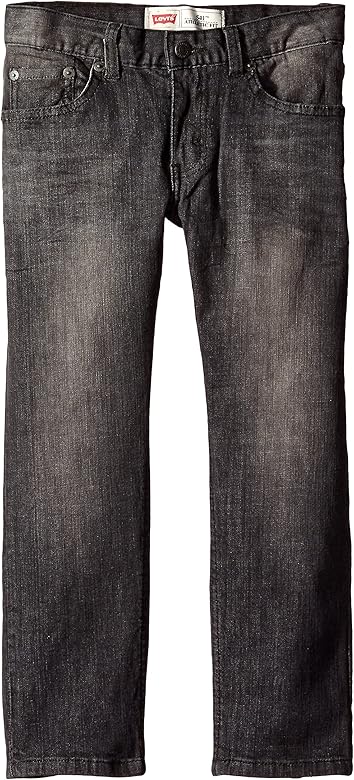 black jeans athletic fit