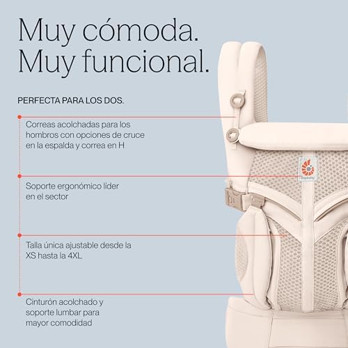 Portabebés Omni Classic para el período de 0 a 48 meses