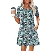 MixShe Summer Dresses for Women Casual Spring Midi Dress S-XXXL