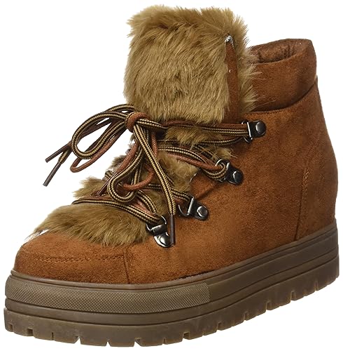 COOLWAY Damen Oslo Kurzschaft Stiefel Schwarz
