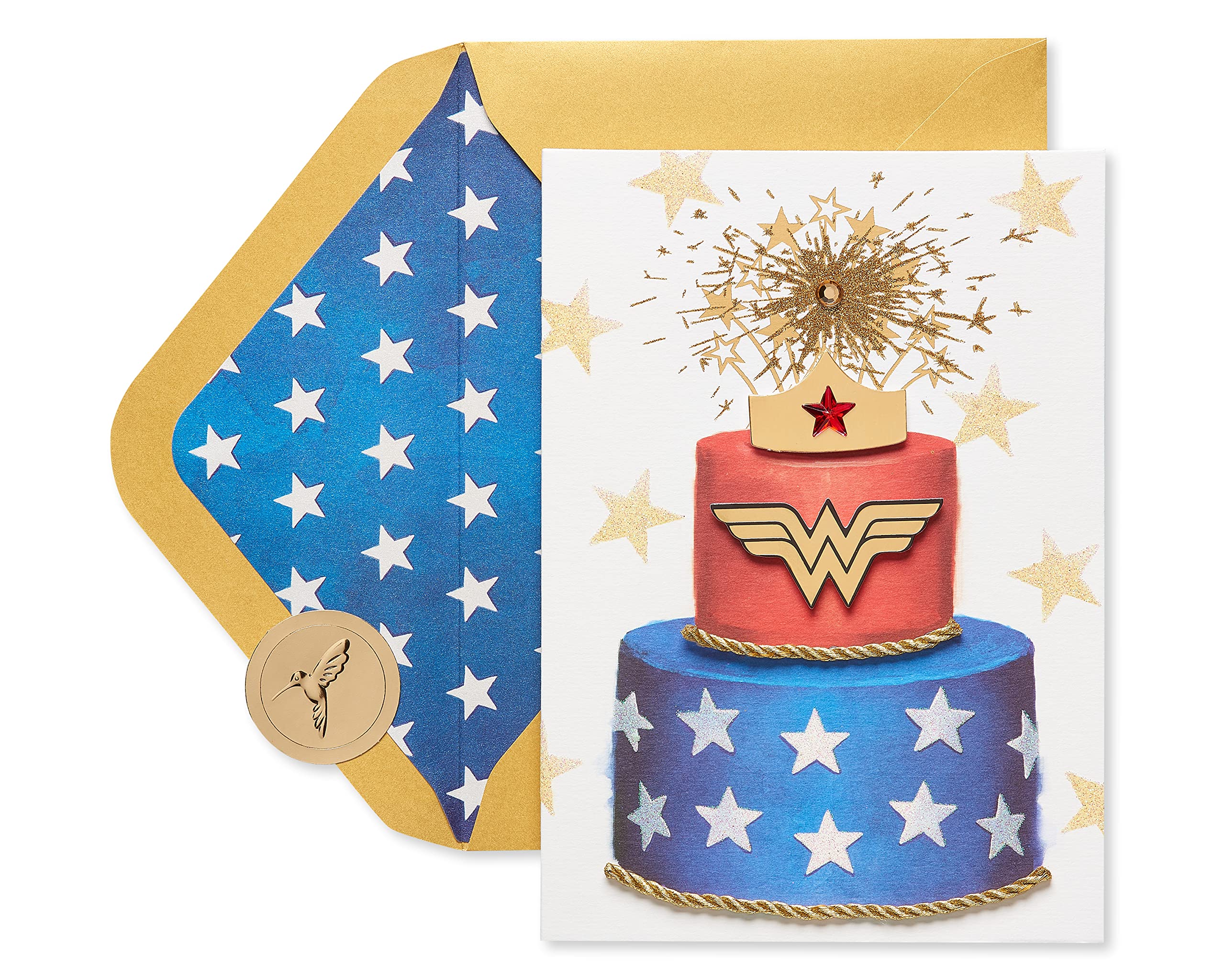 Papyrus Wonder Woman Birthday Card for Her (Amazing Birthday)