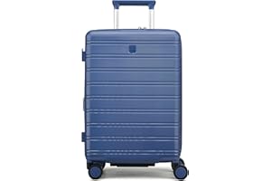 MILADA 20 Inch Expandable Carry On Luggage, Airline Approved Hardshell Suitcase with 360° Spinner Wheels, TSA Lock, Lightweig