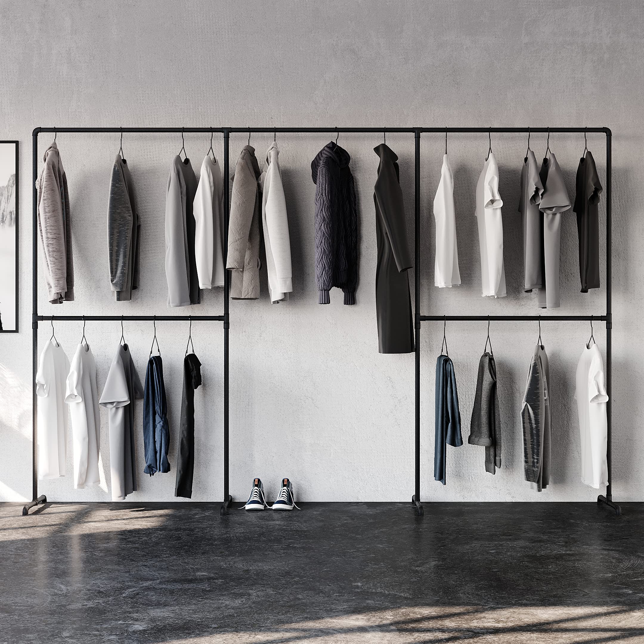 Mua pamo freestanding clothes rail in industrial loft design - LAS III ...