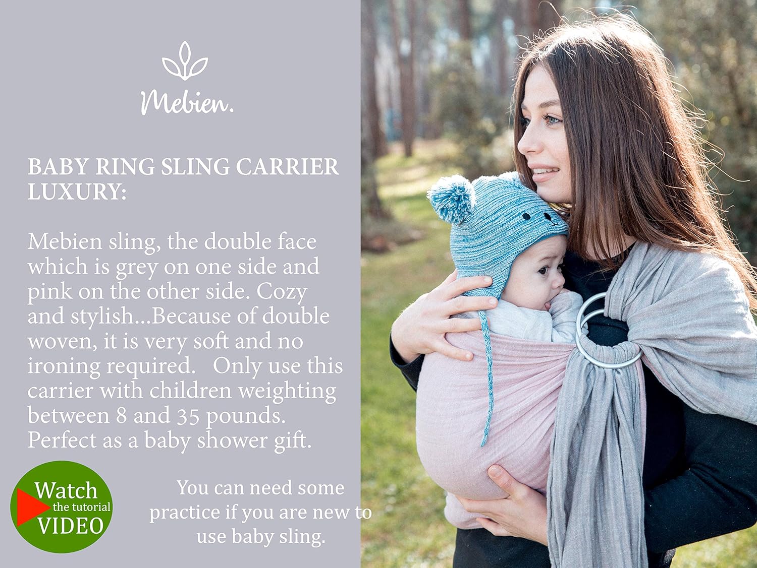 muslin ring sling