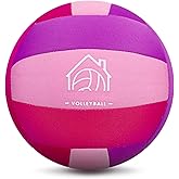 AceVernine Soft Indoor Volleyballs for Practicing Inside House and Yard, Safe and Silent Volleyball for Girls Boys Kids Youth Beginners Training Birthday Christmas Easter Gifts
