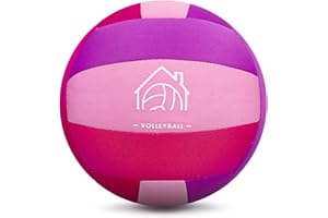 AceVernine Soft Indoor Volleyballs for Practicing Inside House and Yard, Safe and Silent Volleyball for Girls Kids Youth Beginners Training Birthday Christmas Easter Gifts