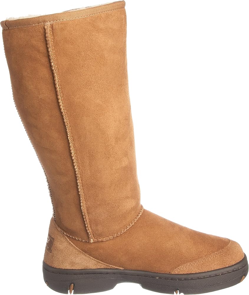 ugg ultimate tall braid chestnut