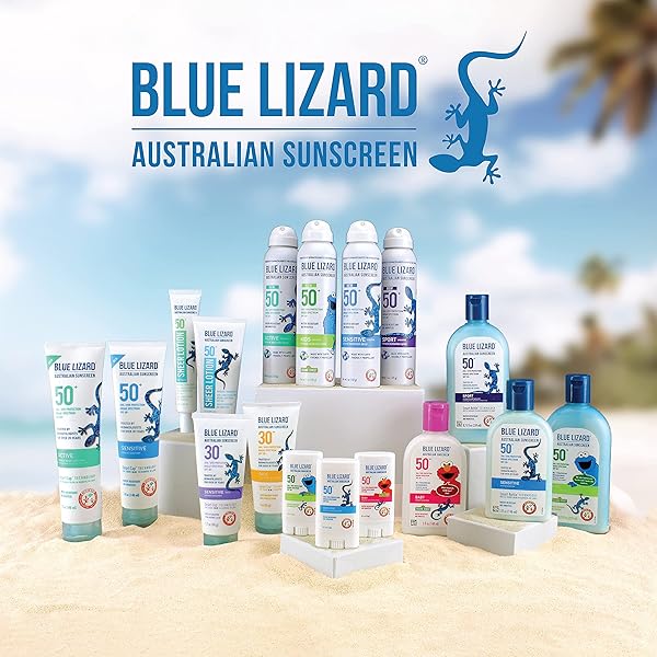 BLUE LIZARD SENSITIVE FACE MINERAL SUNSCREEN WITH ZINC OXIDE AND HYDRATING HYALURONIC ACID, SPF 30+, WATER RESISTANT, UVA/UVB PROTECTION WITH SMART CAP TECHNOLOGY – FRAGRANCE FREE, 1.7 OZ.