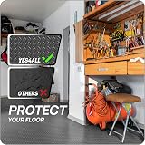 Yes4All Interlocking Floor Mats with Border 16 Tiles 16 Sq Ft EVA Foam view 4