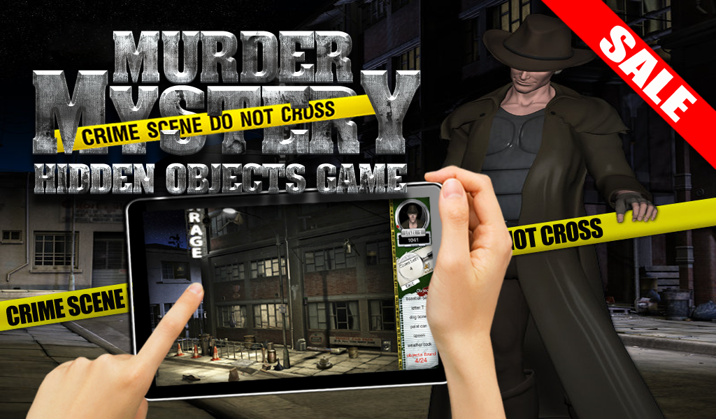 Hidden Objects Murder Mystery Detective Game (Kindle Tablet