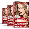 Revlon ColorSilk with Bond Repair Complex, Blonde Permanent Hair Color, 100% Gray Coverage, Ammonia Free Hair Dye, Vegan Keratin, 70 Medium Ash Blonde (Pack of 3)