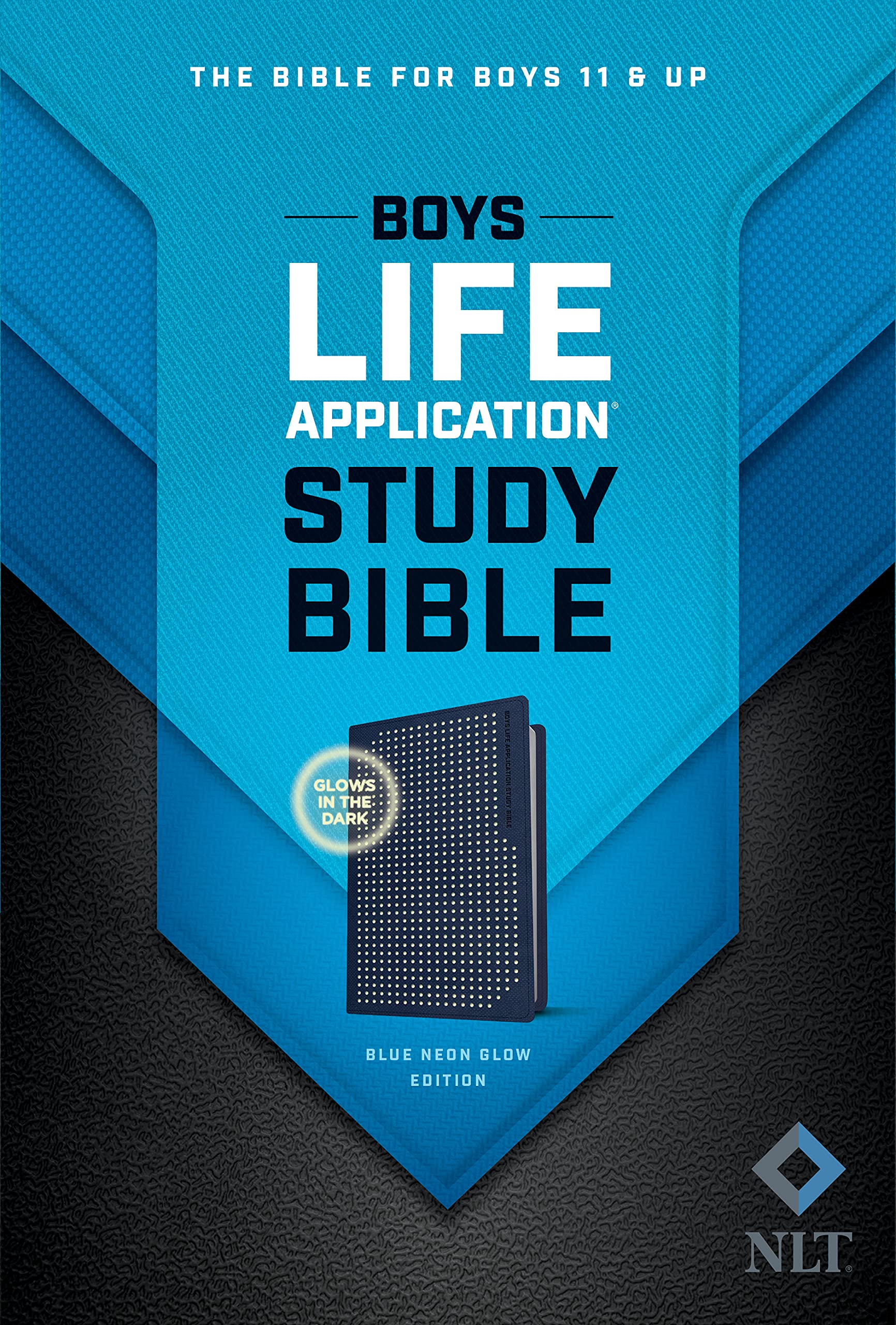 NLT Boys Life Application Study Bible, TuTone (LeatherLike, Blue/Neon/Glow) NLT Boys Life Application Study Bible, TuTone (LeatherLike, Blue/Neon/Glow) Imitation Leather