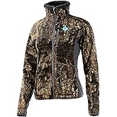 NOMAD womens Harvester Jacket | Wind & Water Resistant Sherpa Fleece Hunting Jacket for Cold Weather