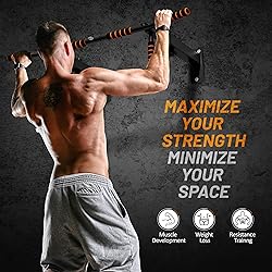 FICTOR Pull Up Bar,Adjustable Ceiling Mount Wall
