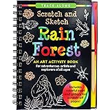 Scratch & Sketch Rain Forest (Trace Along)