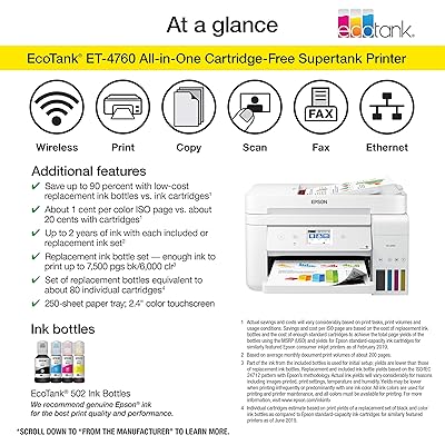 epson ecotank price per page
