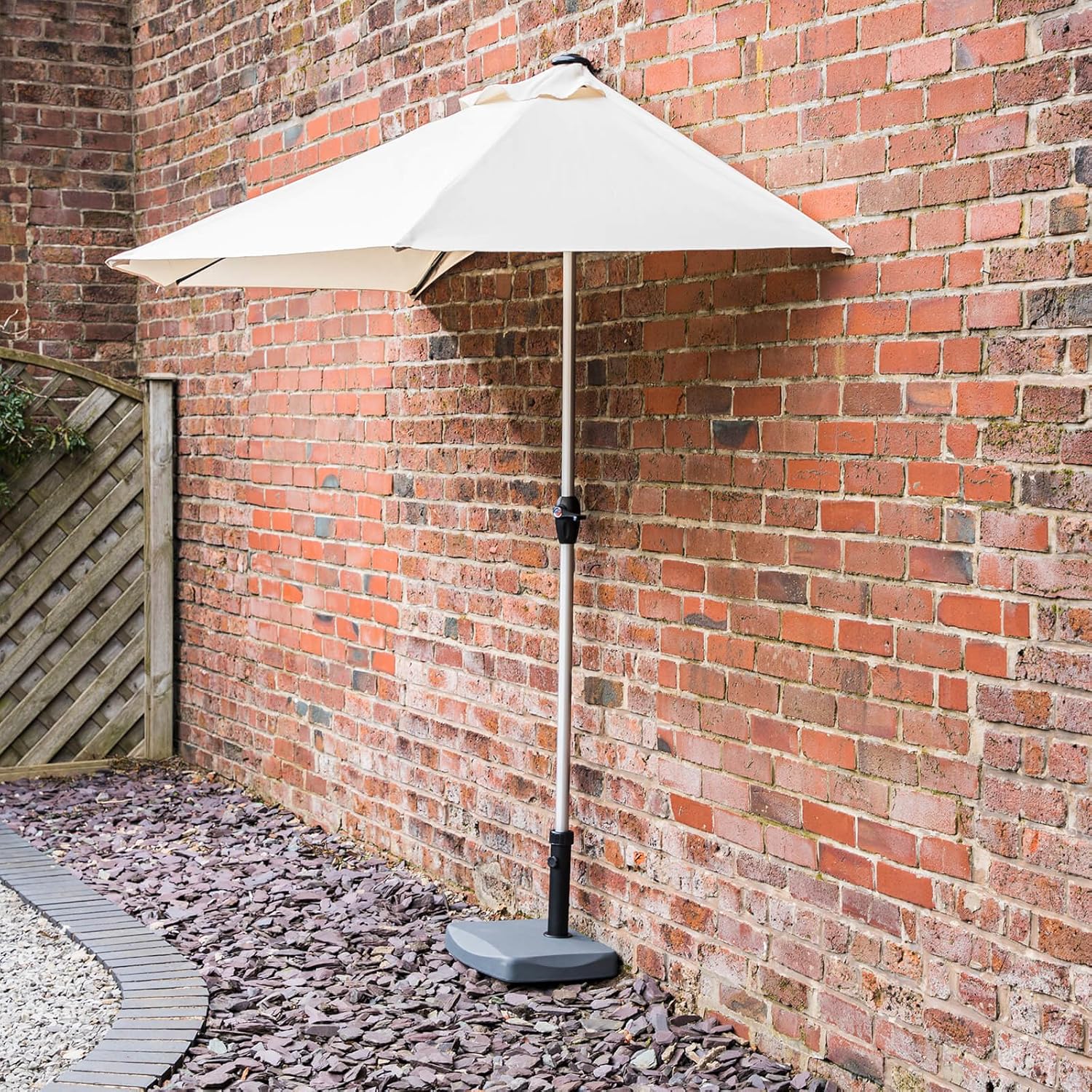 balcony half parasol