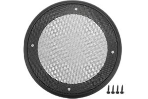 ACROPIX Universal 5" Car Speaker Grills Cover Mesh Round Ceiling Speaker Covers 5 Inch Audio Speaker Subwoofer Guard Protecto