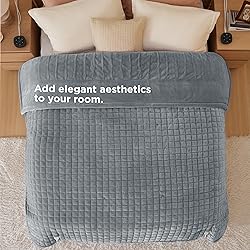 Bedsure Electric Blanket King Size - Dual Control