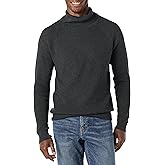Amazon Essentials Men's 100% Cotton Rib Knit Turtleneck Sweater