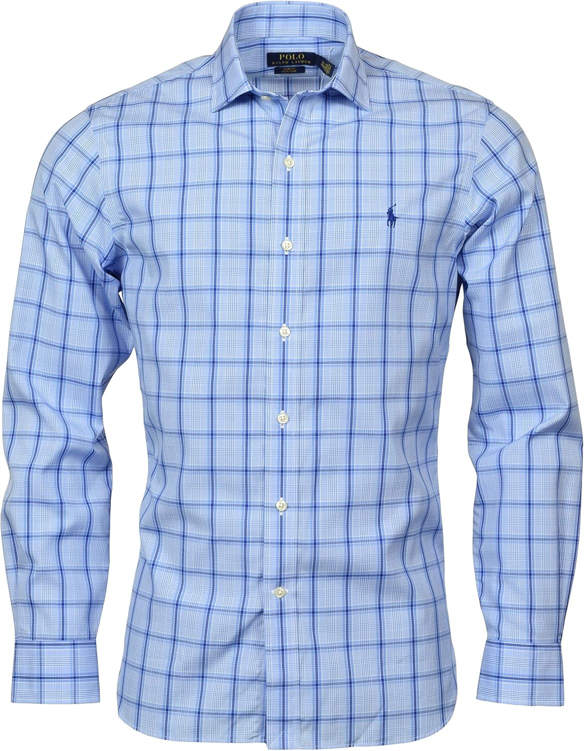 Polo Ralph Lauren Mens Slim Fit Dress Shirt at  Men’s Clothing store