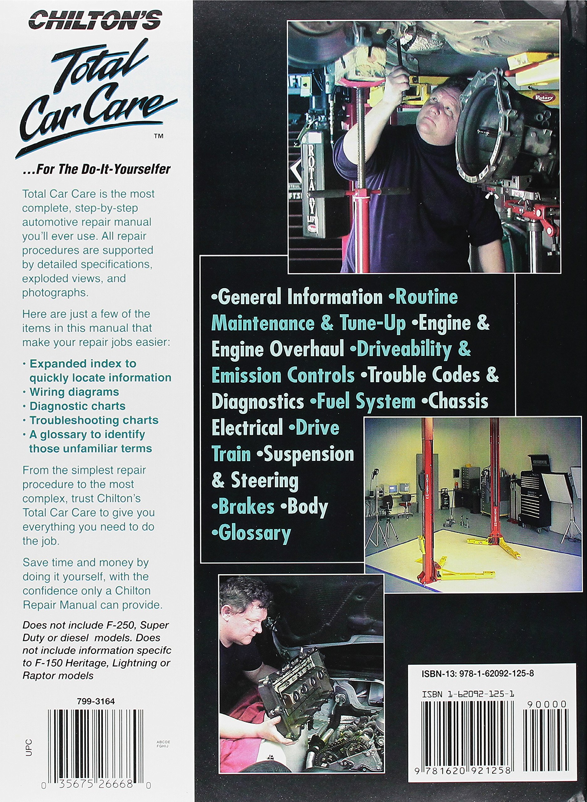 Chilton Ford Pick-Ups 2004-14 Repair Manual: Covers U.S. and Canadian  models of Ford F-150 Pick-ups 2004 through 2014: Does no include F-250,  Super .