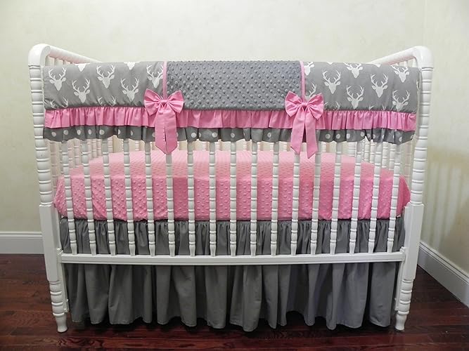 girl deer nursery bedding