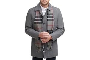 Dockers mens Weston Wool Blend Coat With Scarf (Regular and Big & Tall)