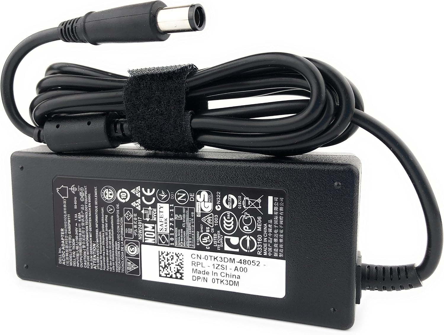 90W Dell OEM Power Adapter For Latitude E7240, E6430, E6440, E6530, E7440 – Tested