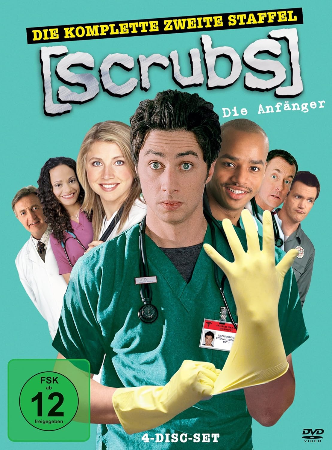 Scrubs Die Anfänger Die komplette zweite Staffel 4 DVDs Amazon.de