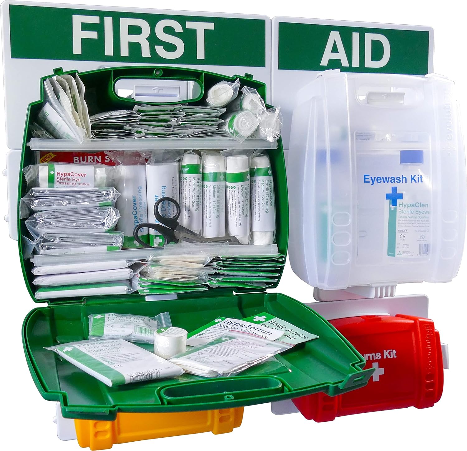 Safety First Aid Group Evolution British Standard Complete First Aid Point (BS 8599 Compliant), Large Fully-Stocked - Image 4