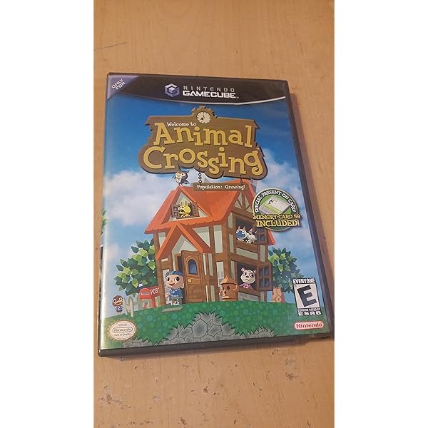 Animal Crossing Sur Game Cube (GC) – Cartouche Seule (Occasion, Bon état)