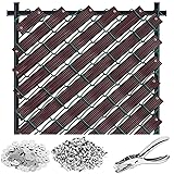 Lanties 302 Pcs 262. 45 ft Chain Link Fence Slats