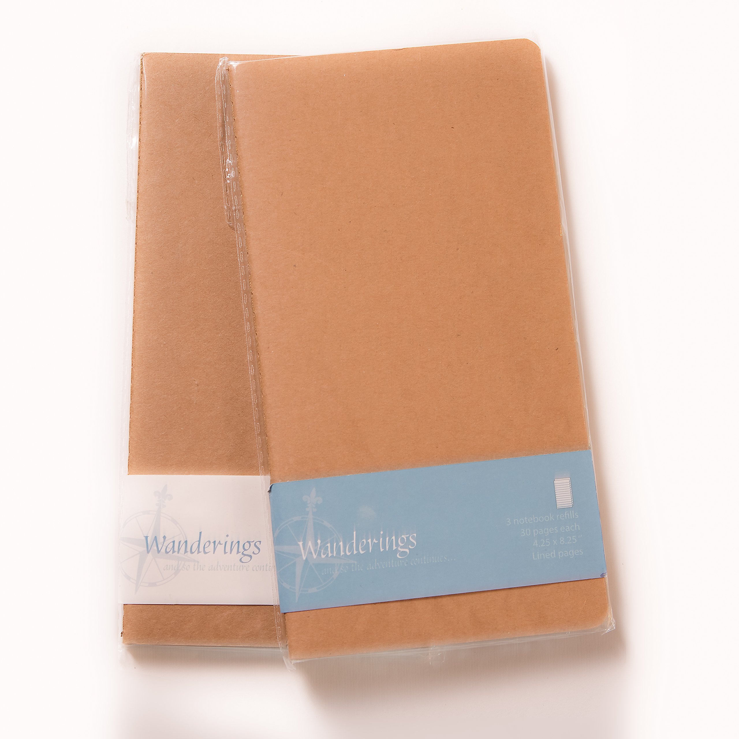 WANDERINGS Dotted Regular Size Travelers Notebook Inserts | 4.25