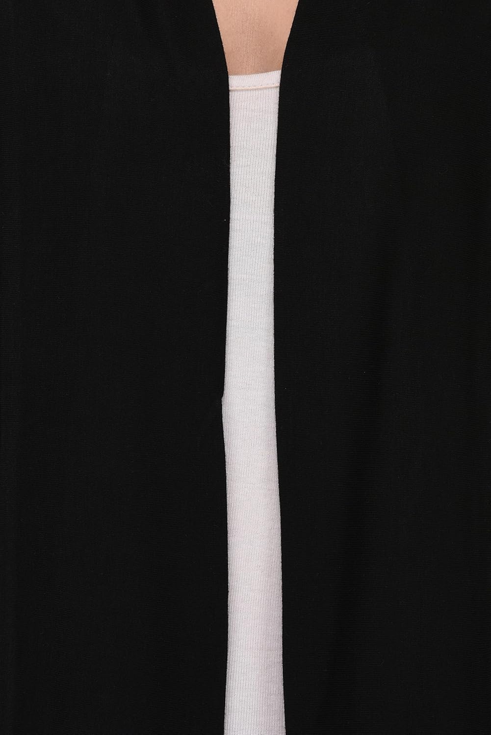 espresso women's 100% viscose waterfall shrugs with button foldable sleeve