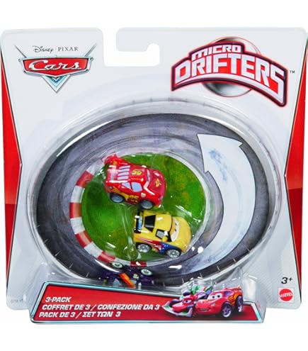 Amazon.com: Disney Cars Toys Micro Drifters Cars, 1-Pack : Toys