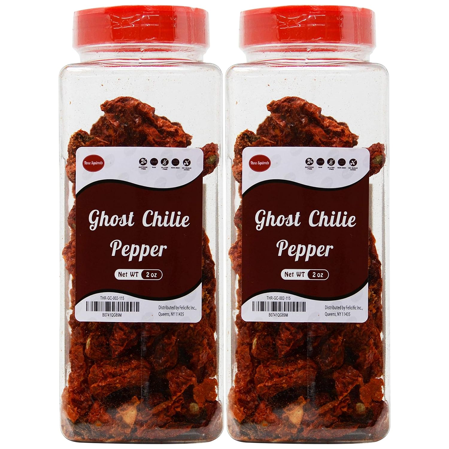 Sichuan Ghost Chili Pepper, Szechuan Ghost Pepper Pods, Whole Dried Ghost Pepper