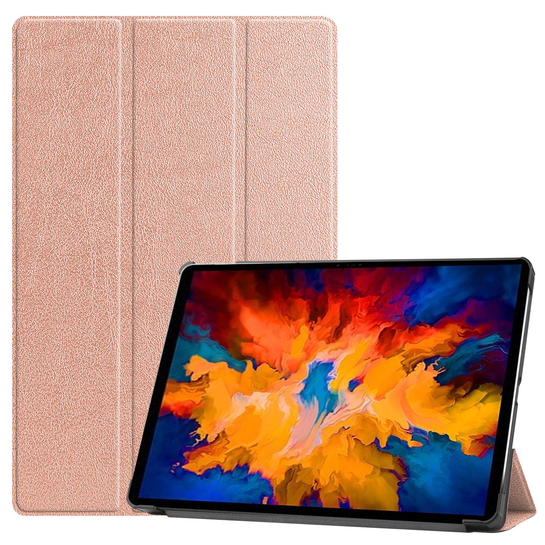 Lobwerk Protective Case for Lenovo Tab P11 Pro TB-XJ706F 11.5 Inch Slim Case with Stand Function and Auto Sleep/Wake Function in Bronze