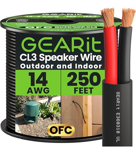 100 Ft. Spool High Performance 14 Gauge Speaker Wire, Oxygen Free Pure Copper Ul Listed Class 2 - View #14