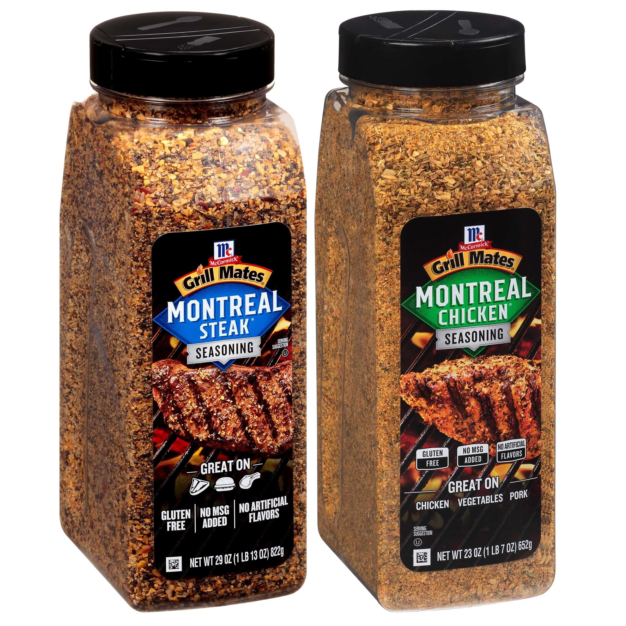 McCormick Grill Mates Montreal Steak and Chicken Seasoning Bundle, 52 oz Image