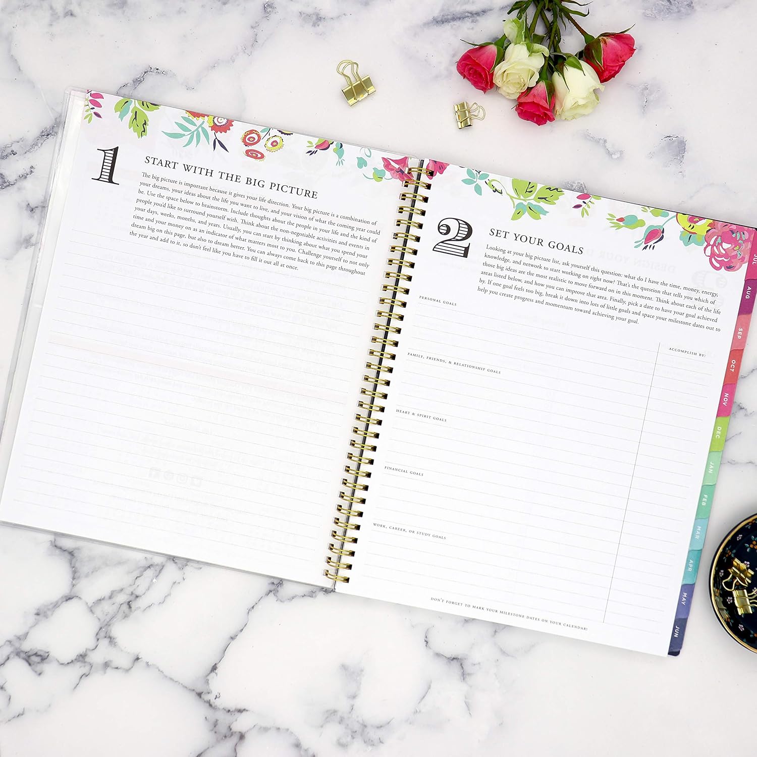 Day Designer for Blue Sky 2020-2021 Academic Year Weekly & Monthly Planner, Flexible Cover, Twin-Wire Binding, 8.5" x 11", Peyton Navy : Office Products